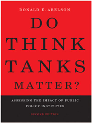 cover image of Do Think Tanks Matter?